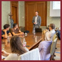 Prof. Dr. David Bartlitz előadása a Polgári Jogi Tanszéken