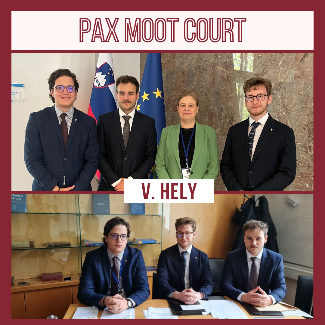 Pax Moot Court nemzetközi magánjogi perbeszéd szimulációs verseny