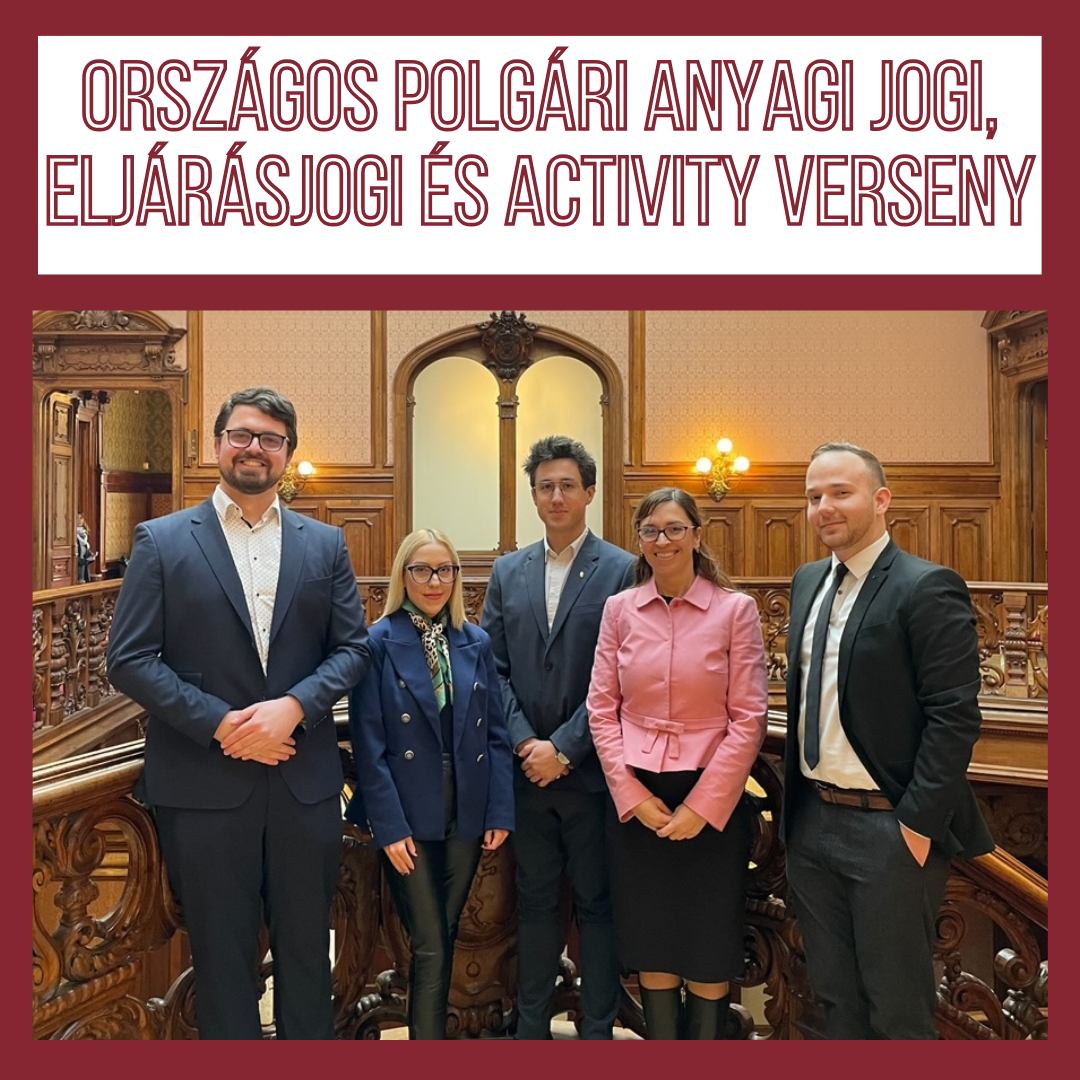 Országos Polgári Anyagi jogi, Eljárásjogi és Activity 2024