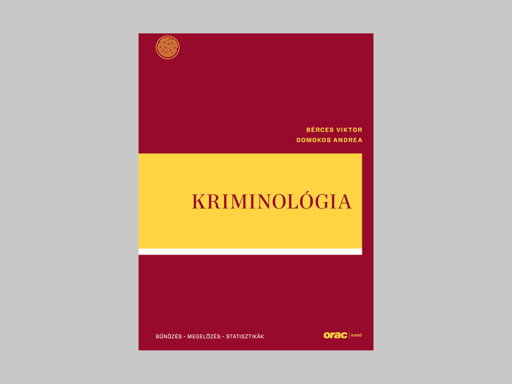 Új kriminológia tankönyv