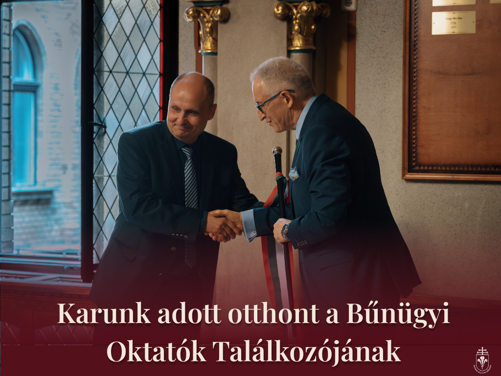 Büntetőjogi szakmai párbeszéd a Pázmányon
