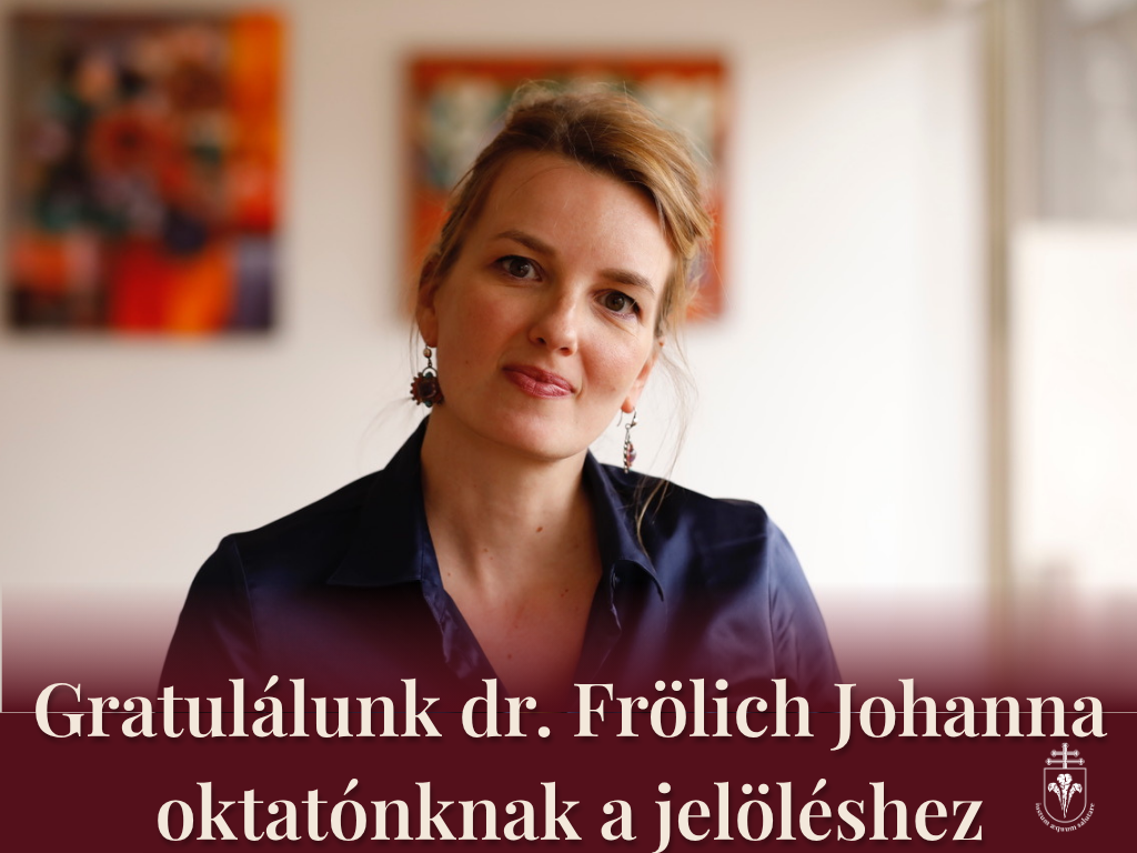 Kopp-Skrabski Díjra jelölték Karunk oktatóját